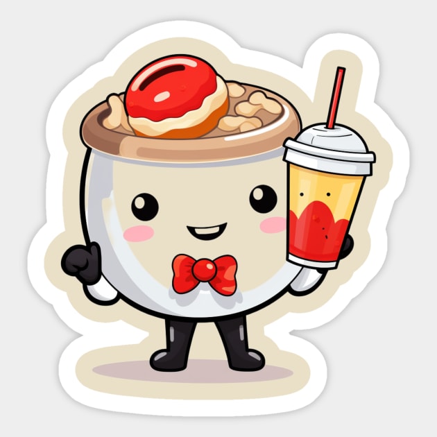 awaii  junk food T-Shirt cute  funny Sticker by nonagobich